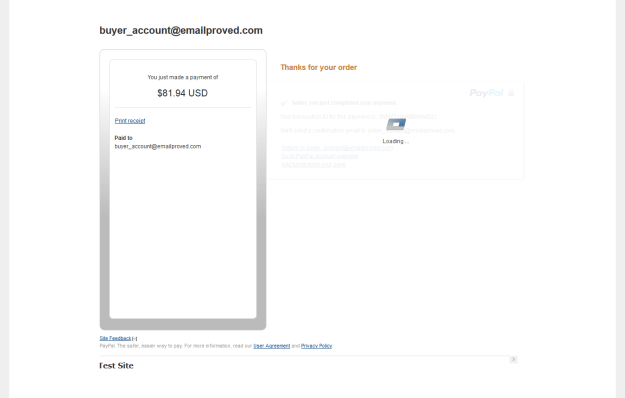 8 - Returning to Buyers Account