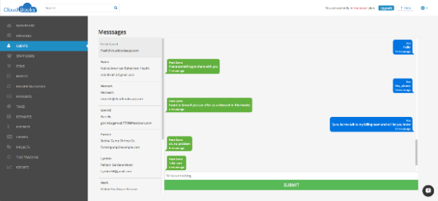 Cloudbooksapp Chat and Messaging Features
