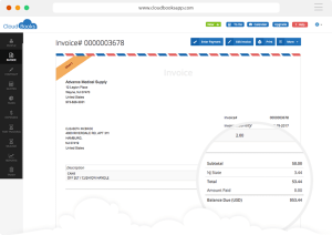 cloudbooks invoice